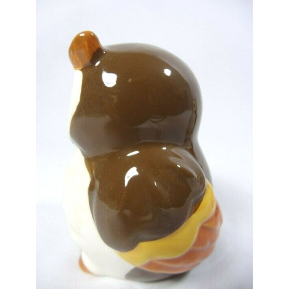 Owls Salt and Pepper Shakers Ceramic Woodland Birds Set of 2 Home Gift NEW - Picture 2 of 7